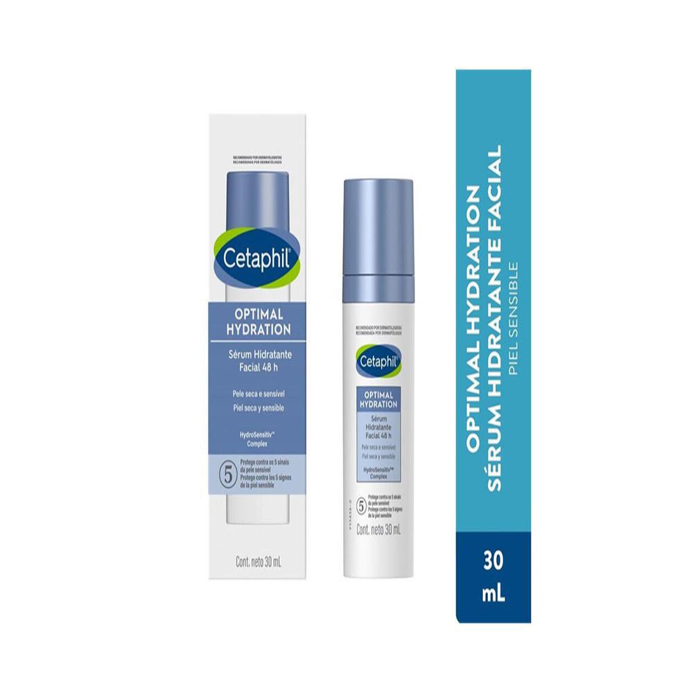 Serum Hidratante Facial 48H Cetaphil Optimal Hydration Caj 1 Fra 30 Ml
