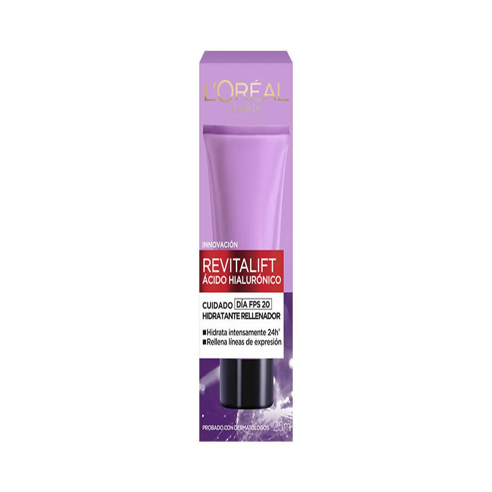 Crema Antiarrugras Loreal Revitalift Diafps20/Hialuronico Caj 1 Fra 25 Ml