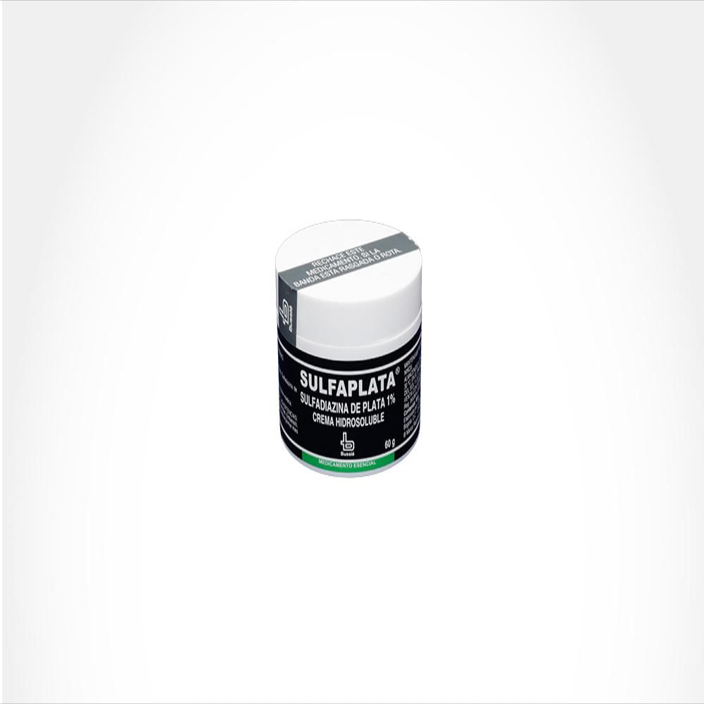 Sulfaplata Sulfadiazina De Plata (Silvadene) 1% (P/P)/0 Cre Topica Pot 1 Pot 60 G