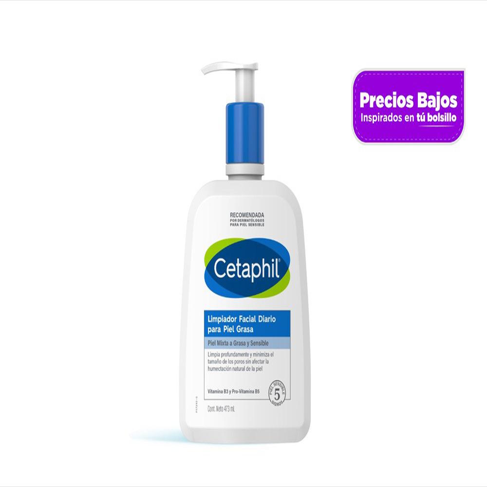 Limpiador Facial Cetaphil Piel Grasa Fra 1 Fra 473 Ml
