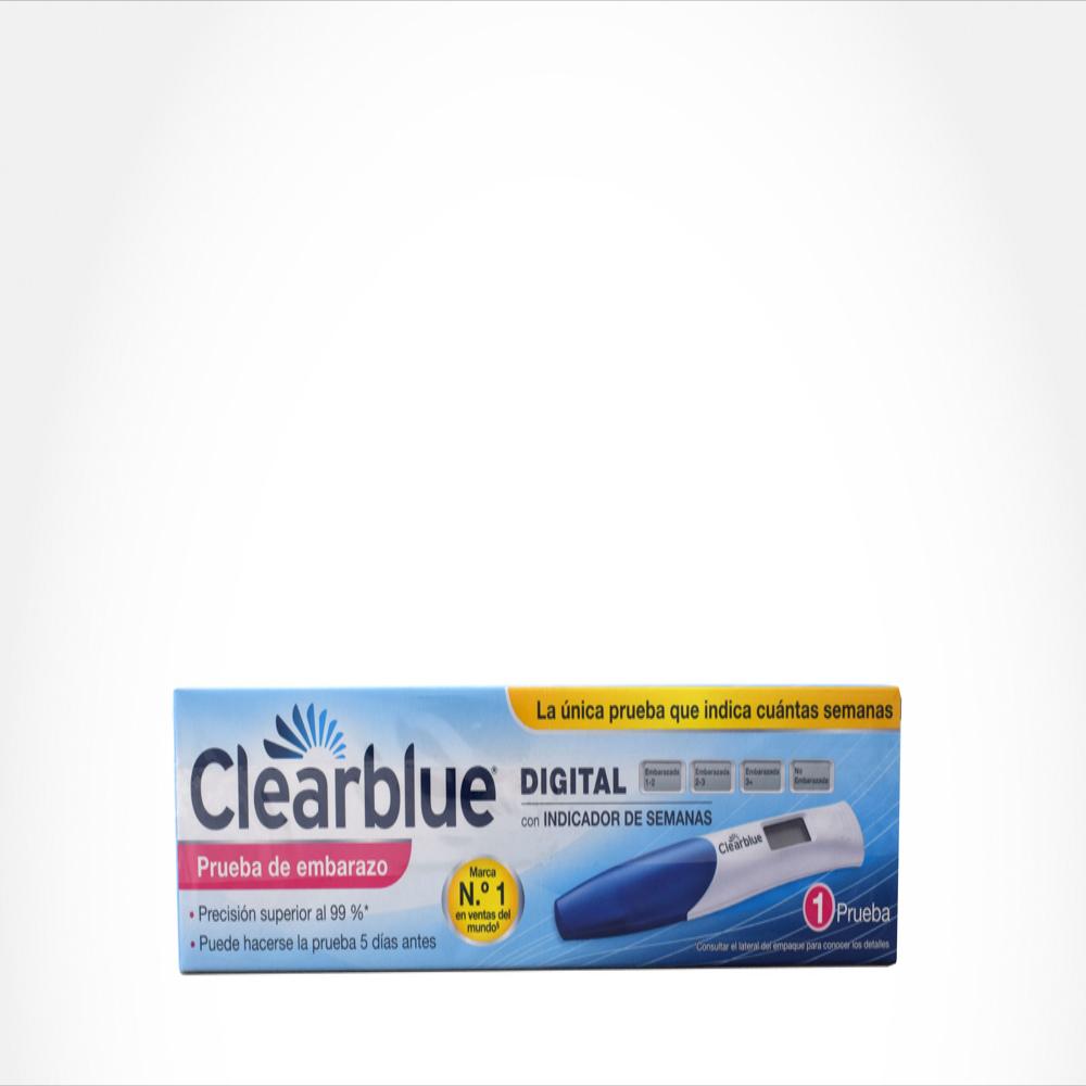 Prueba De Embarazo Clearblue Digital/Indicad Caj 1 Caj 1 U
