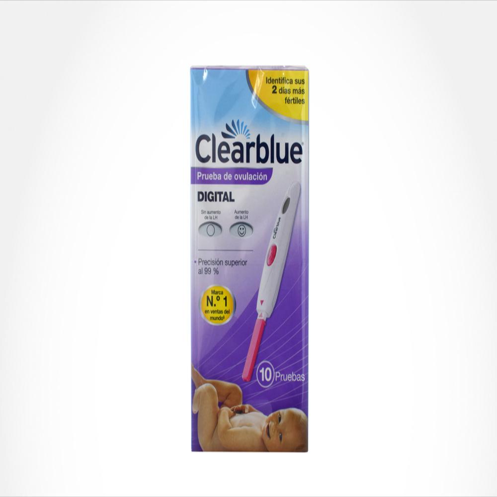 Prueba De Ovulacion Clearblue Digital Caj 1 Caj 1 U