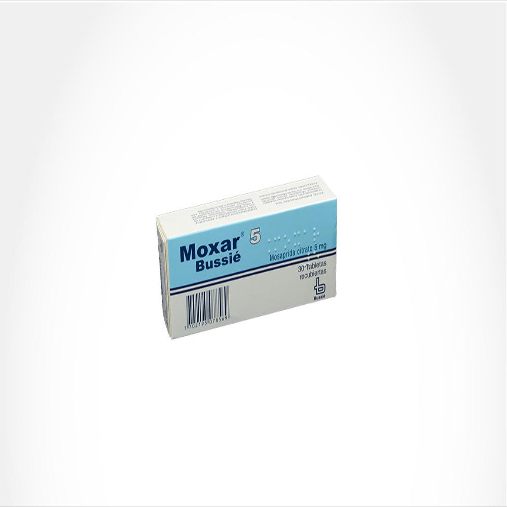 Moxar Mosaprida 5Mg Tab Oral Caj 30 Tab 1 U
