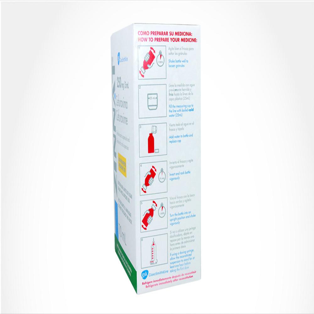 Zinnat Cefuroxima 250Mg/5Ml Pol Sus Oral Caj 1 Fra 70 Ml img #3