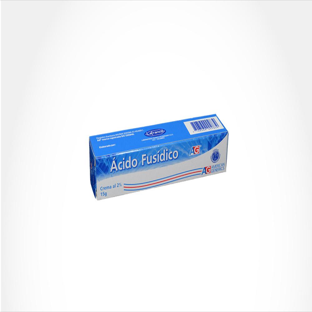 Acido Fusidico Ag Acido Fusidico 2G/100G Cre Topica Caj 1 Tub 15 G