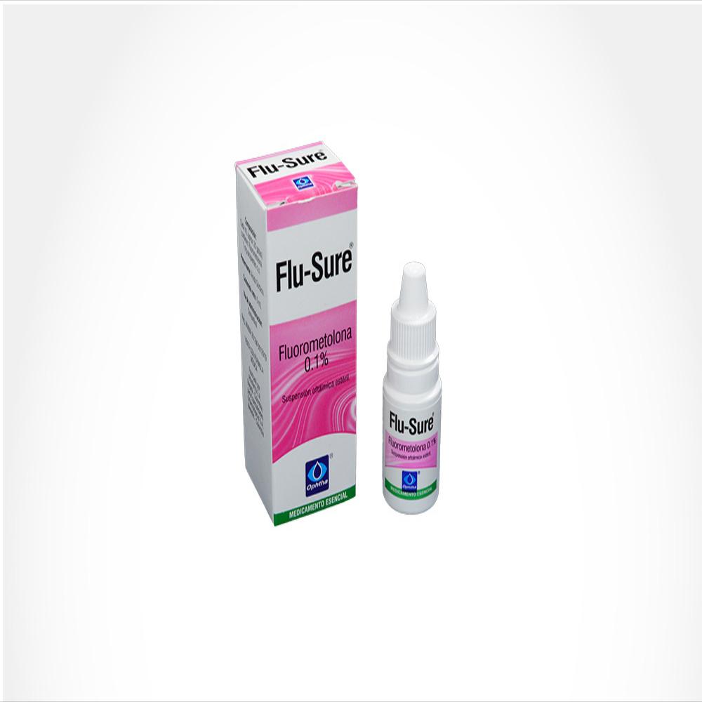 Flu Sure Fluorometolona 1Mg/1Ml Sus Oftalmica Caj 1 Fra Got 5 Ml