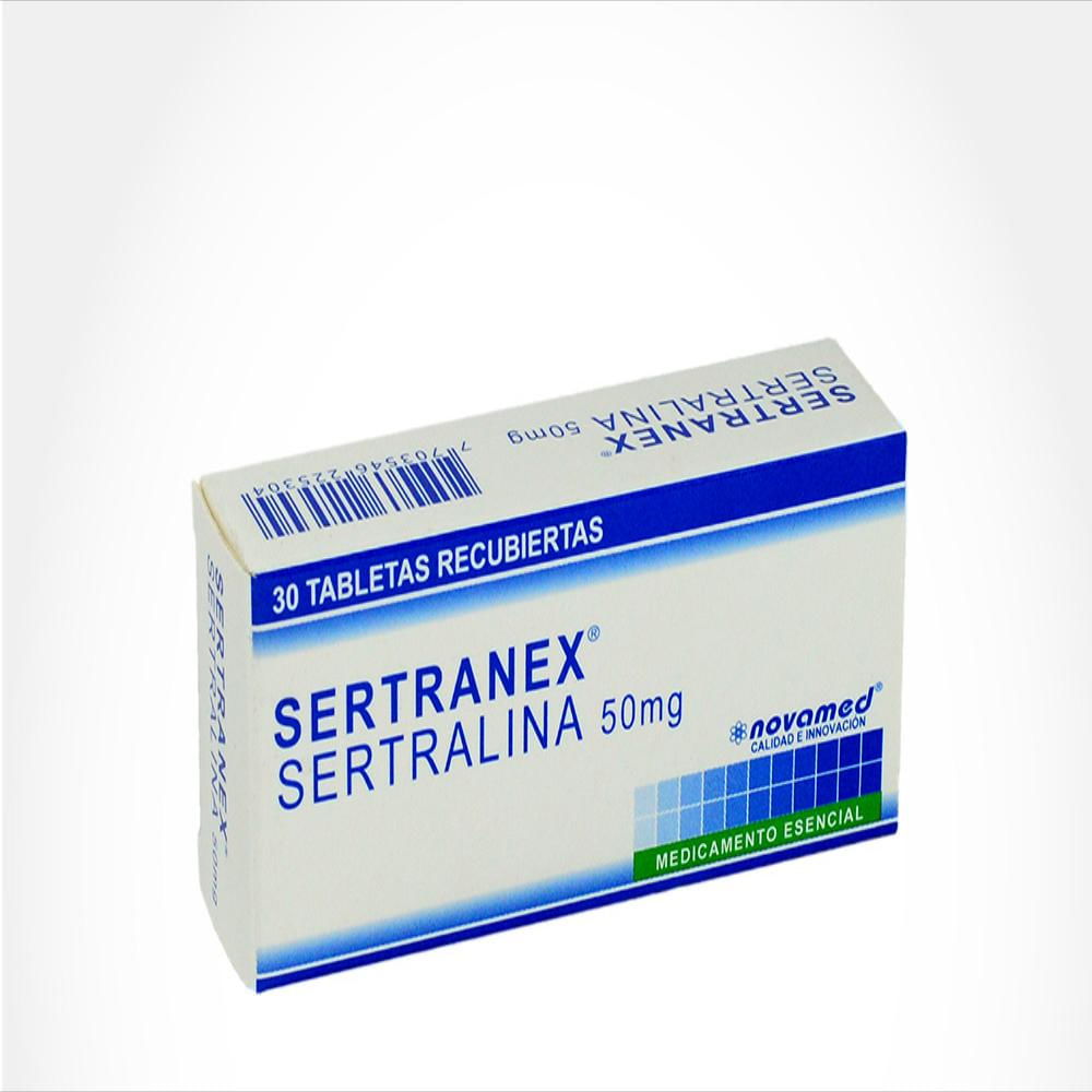 Sertranex Sertralina 50Mg Tab Oral Caj 30 Tab 1 U img #1