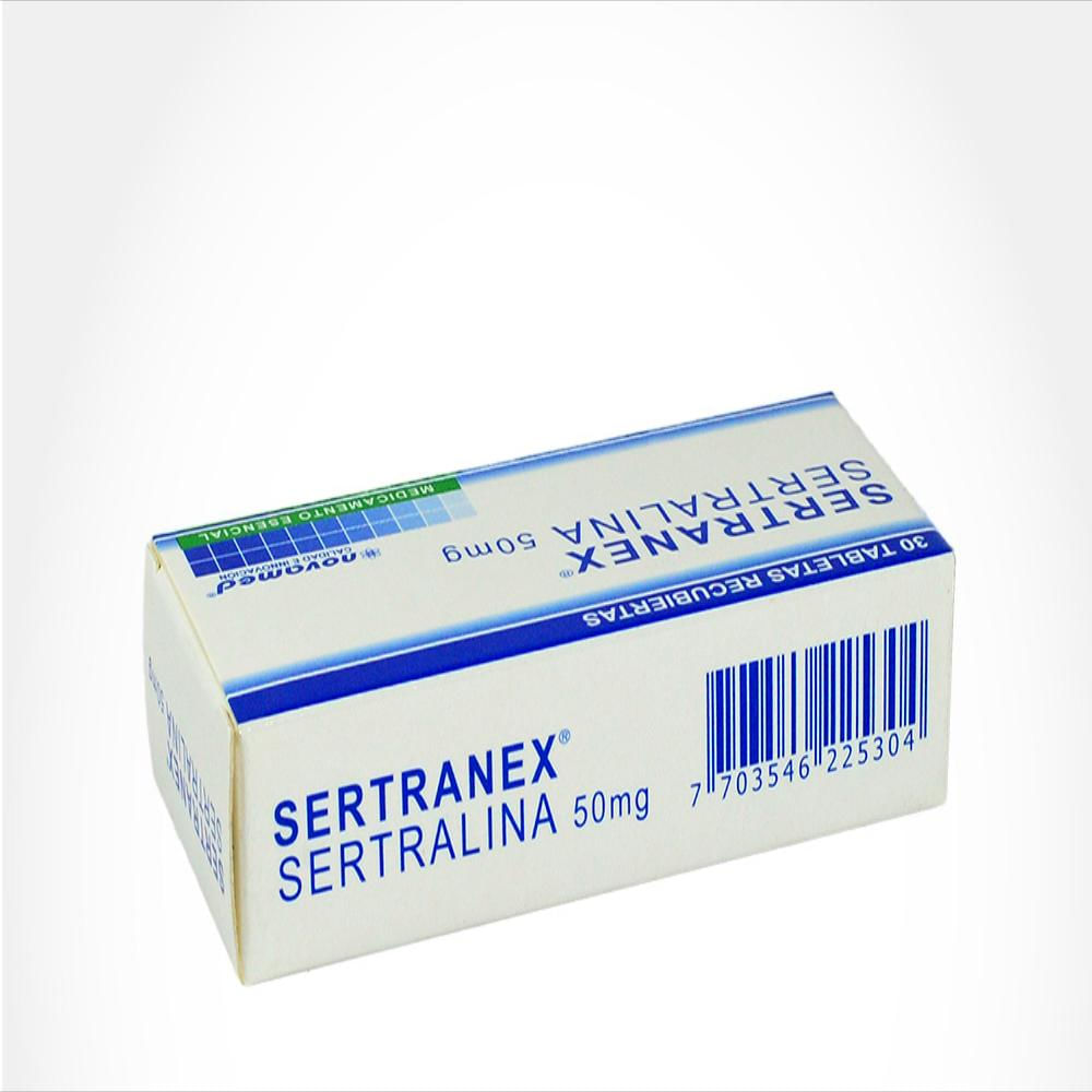 Sertranex Sertralina 50Mg Tab Oral Caj 30 Tab 1 U img #2