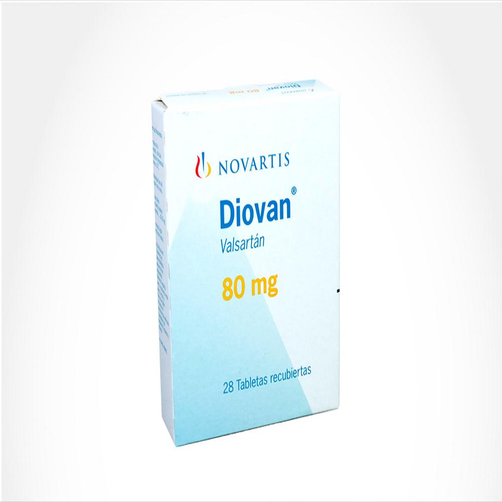 Diovan Valsartan 80Mg Tab Rec Oral Caj 28 Tab 1 U