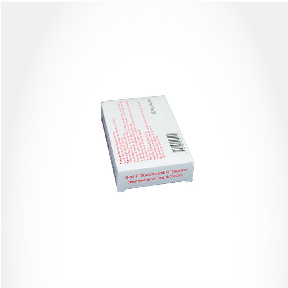 Etidoxina Doxiciclina 100Mg Cap Oral Caj 10 Cap 1 U img #4