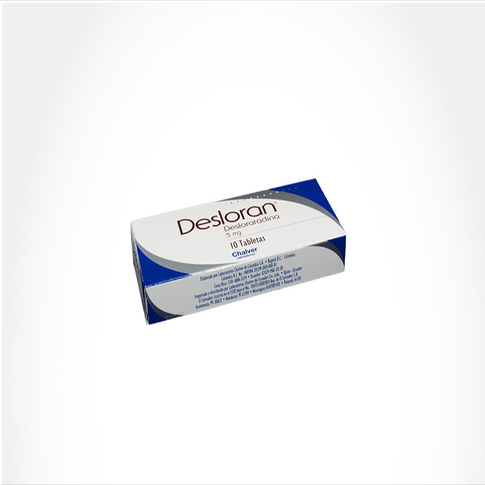 Desloran Desloratadina 5Mg Tab Oral Caj 10 Tab 1 U img #2