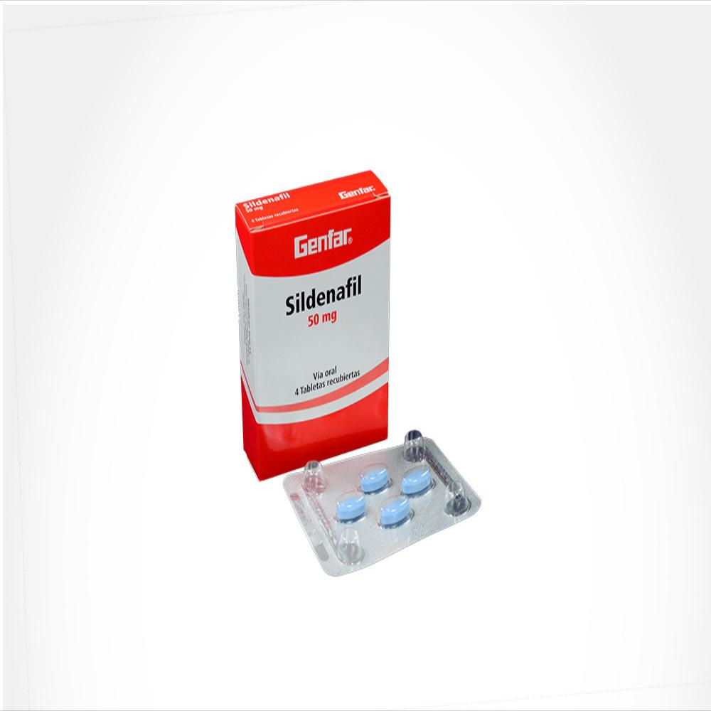 Sildenafil Genfar Sildenafil 50Mg Tab Oral Caj 4 Tab 1 U img #1