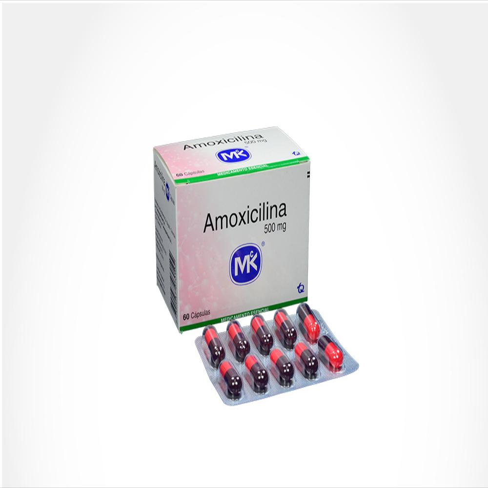 Amoxicilina Mk Amoxicilina 500Mg Cap Oral Caj 60 Cap 1 U