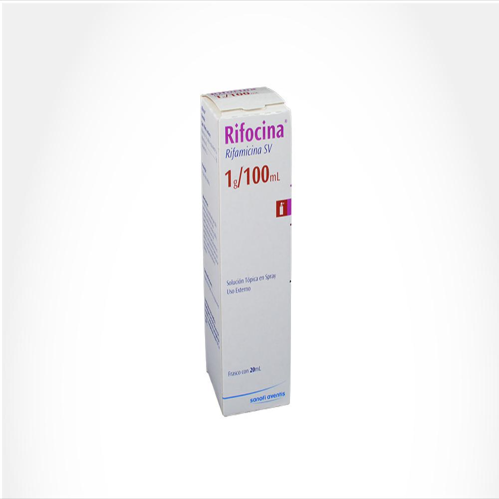 Rifocina Rifamicina 1% (P/V)/0 Sol Topica Caj 1 Spr 20 Ml img #1