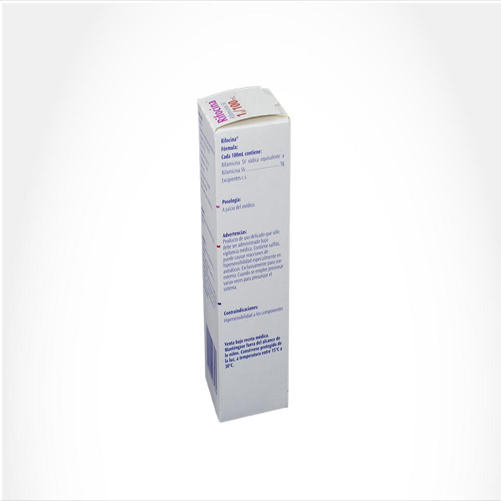 Rifocina Rifamicina 1% (P/V)/0 Sol Topica Caj 1 Spr 20 Ml img #2