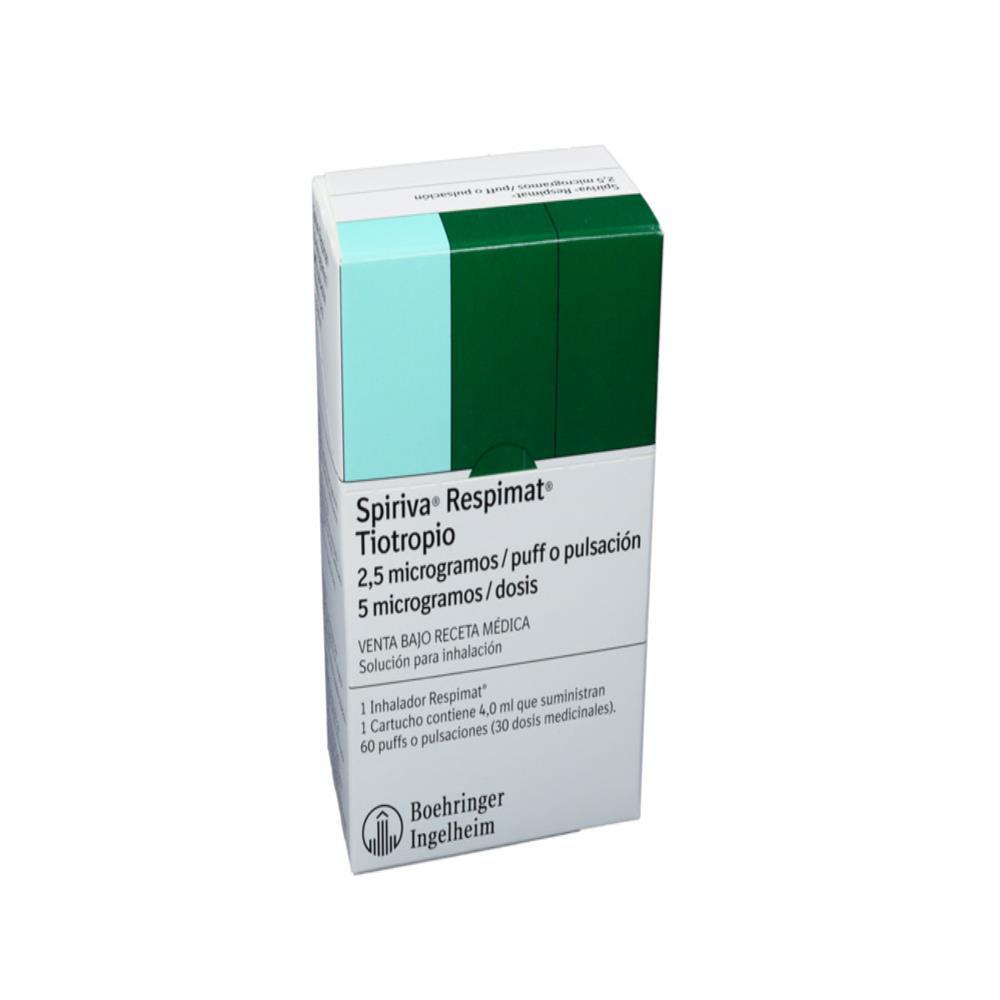 Spiriva Respimat Bromuro De Tiotropio 5Ág/1Dosis Sol Inhalatoria Caj 1 Inh 30 Dosis