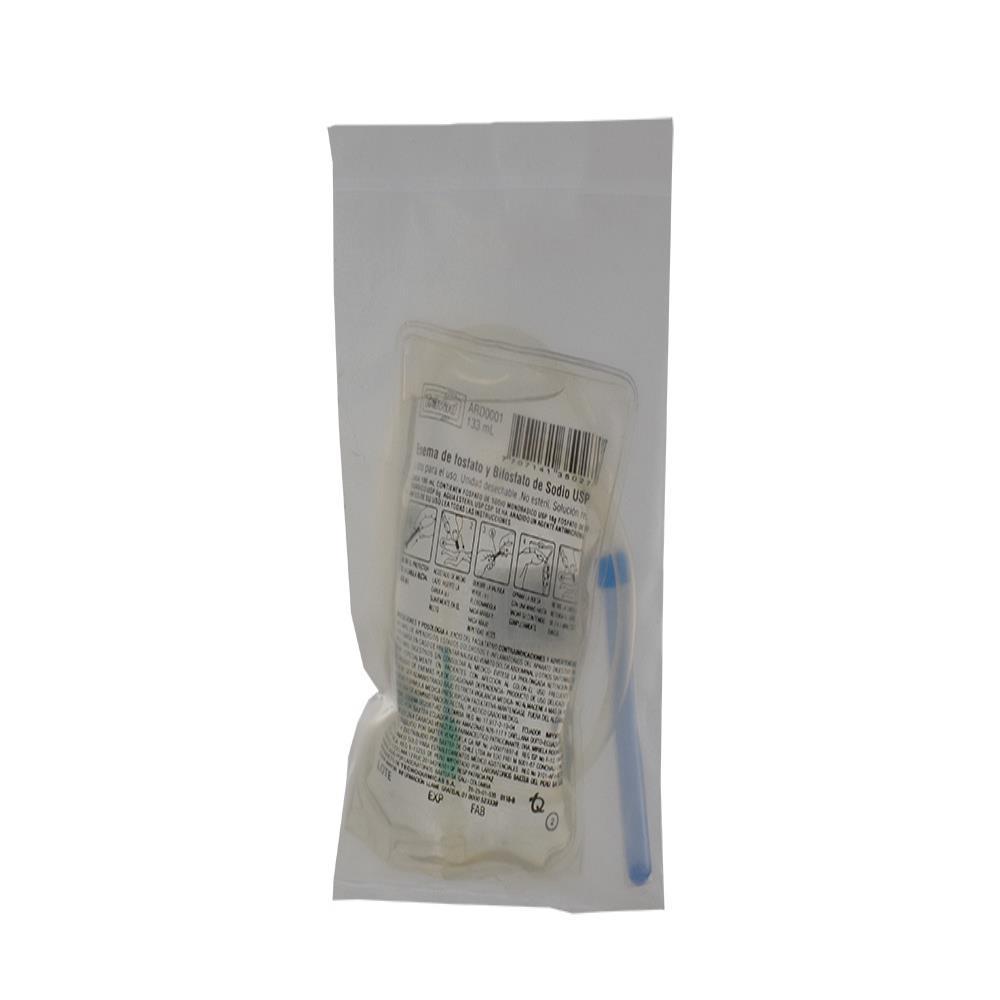 Travad Fosfato De Sodio Dibasico 6G/100Ml/Fosfato De Sodio Monobasico 16G Sol Rectal Enema Bol 1 Bol 133 Ml