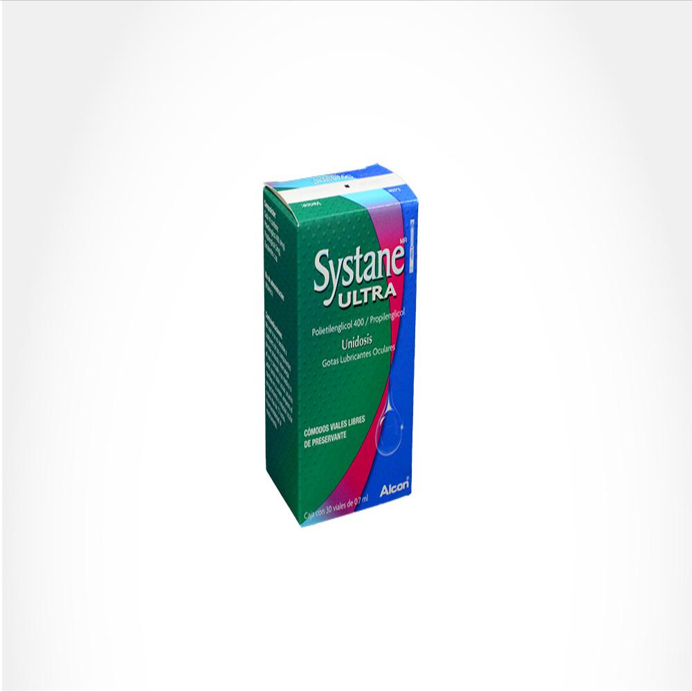 Systane Ultra Ud Polietilenglicol 4Mg/1Ml/Propilenglicolá 3Mg/1Ml Sol Oftalmica Caj 30 Amp 1 Ml