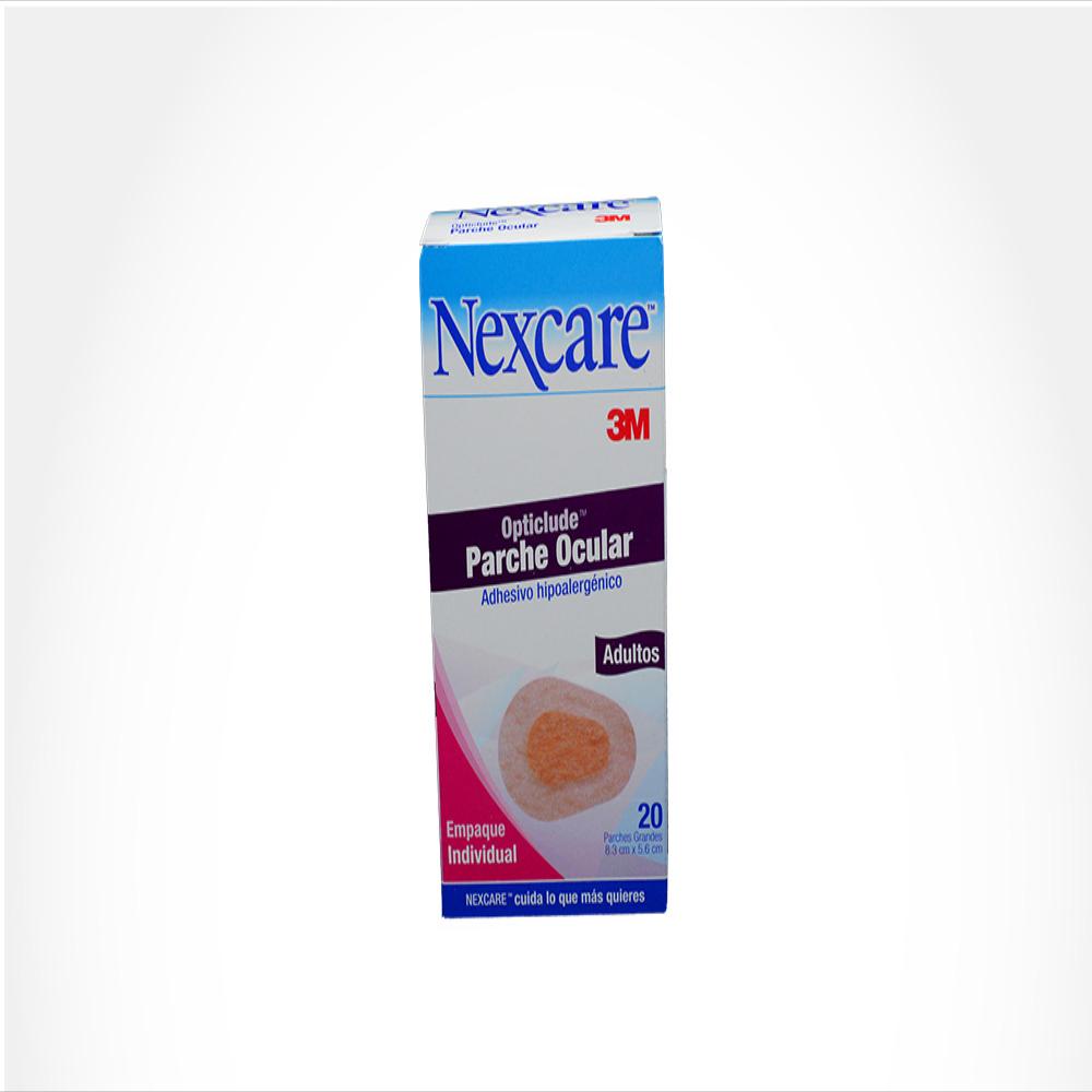 Parche Ocular Opticlude Nexcare Adultos Caj 20 Par 1 U