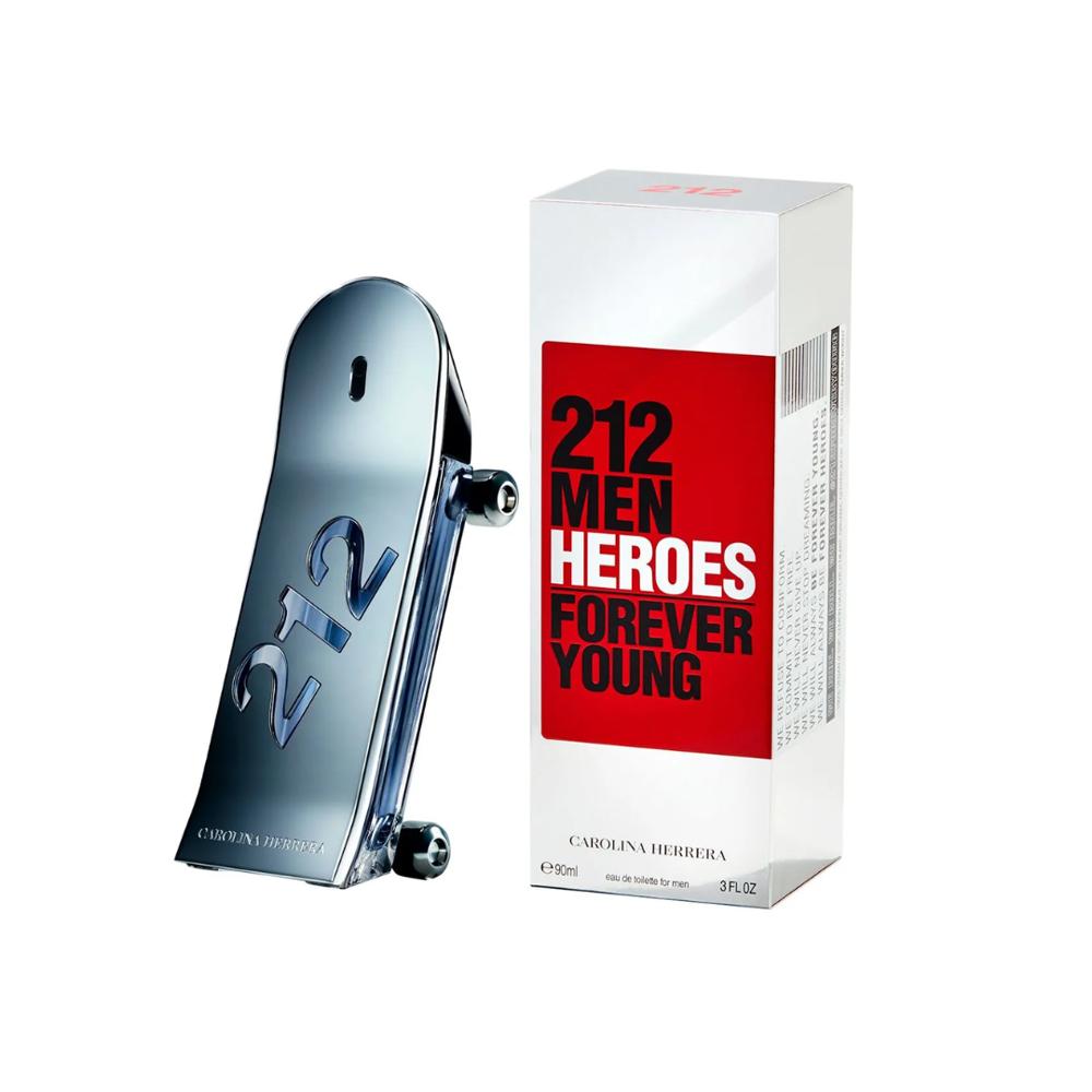 Perfume Carolina Herrera 212 Heroes Para Hombre De 100Ml