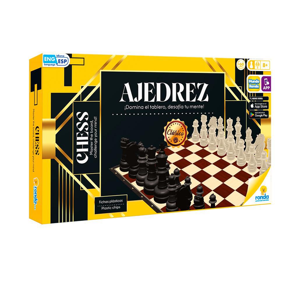 Juego de mesa Ajedrez Clasico RONDA img #2