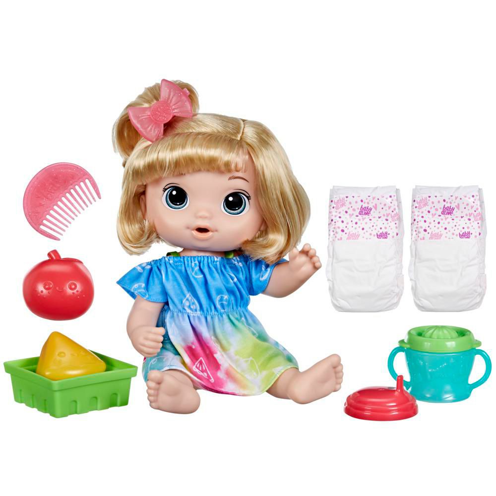 Muñeca  Bebida De Frutas Manzana  Baby Alive img #1