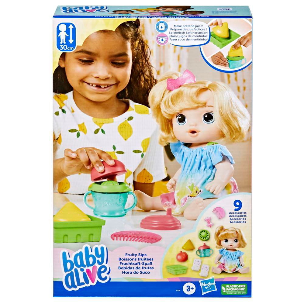 Muñeca  Bebida De Frutas Manzana  Baby Alive img #2