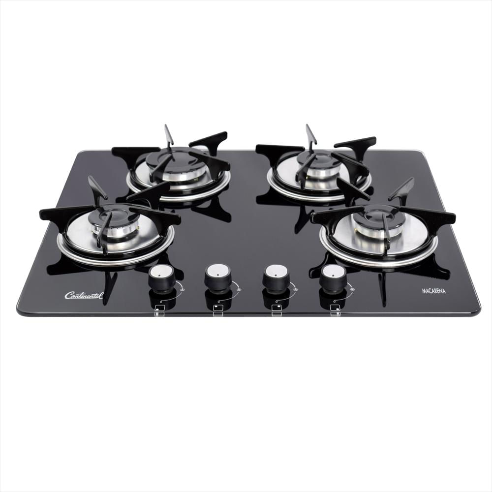 Estufa Empotrar Vidrio Templado 62X52cm Gas Natural 5883