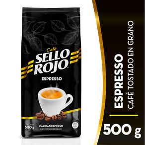 Café SELLO ROJO Espresso Grano (500  gr)