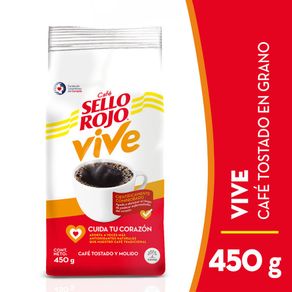 Café SELLO ROJO tostado y molido (450  gr)