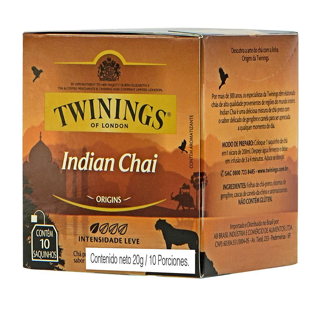 Té TWININGS chai (20  gr)