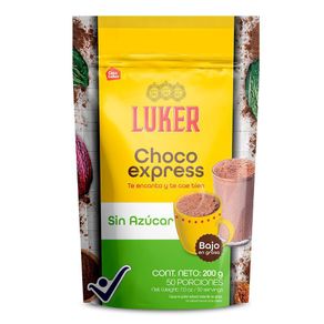 Chocolate CHOCOEXPRESS sin azúcar (200  gr)