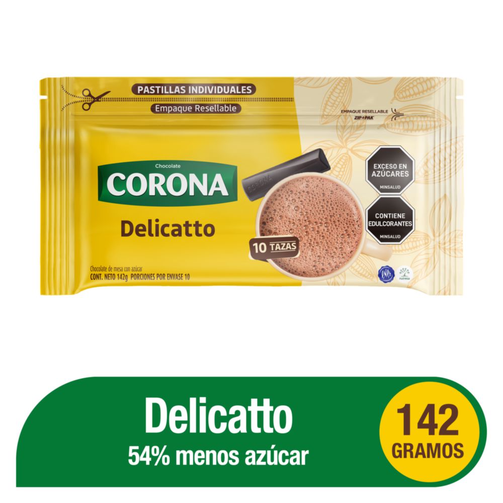 Chocolate CORONA delicatto (142  gr)