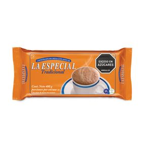 Chocolate de mesa LA ESPECIAL pastillado con azúcar (400  gr)