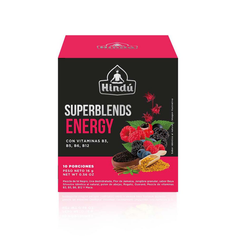 Té HINDU superblends energy (16  gr) img #2