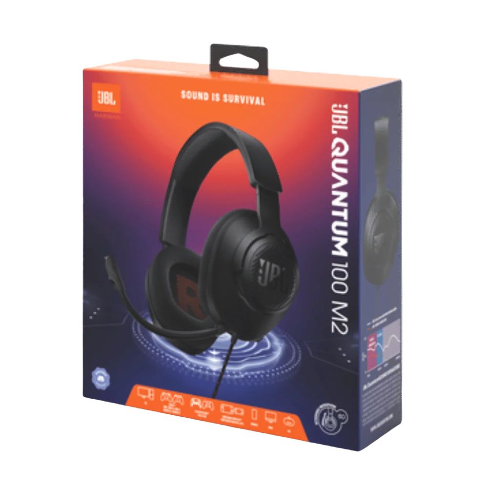 Audifonos Jbl Gaming Quantum 100 M2 Negros img #5