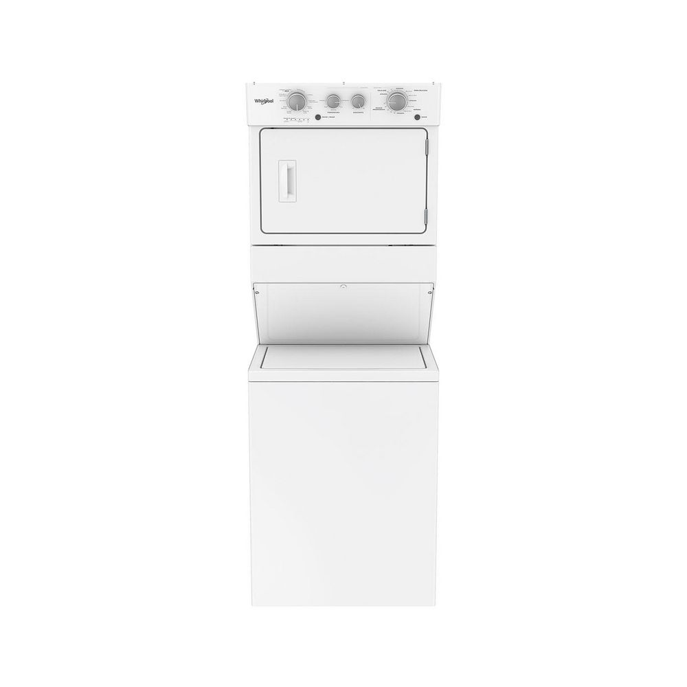 Lavadora secadora WHIRLPOOL Gas 20 Kg  7MWGT4027HW Blanco