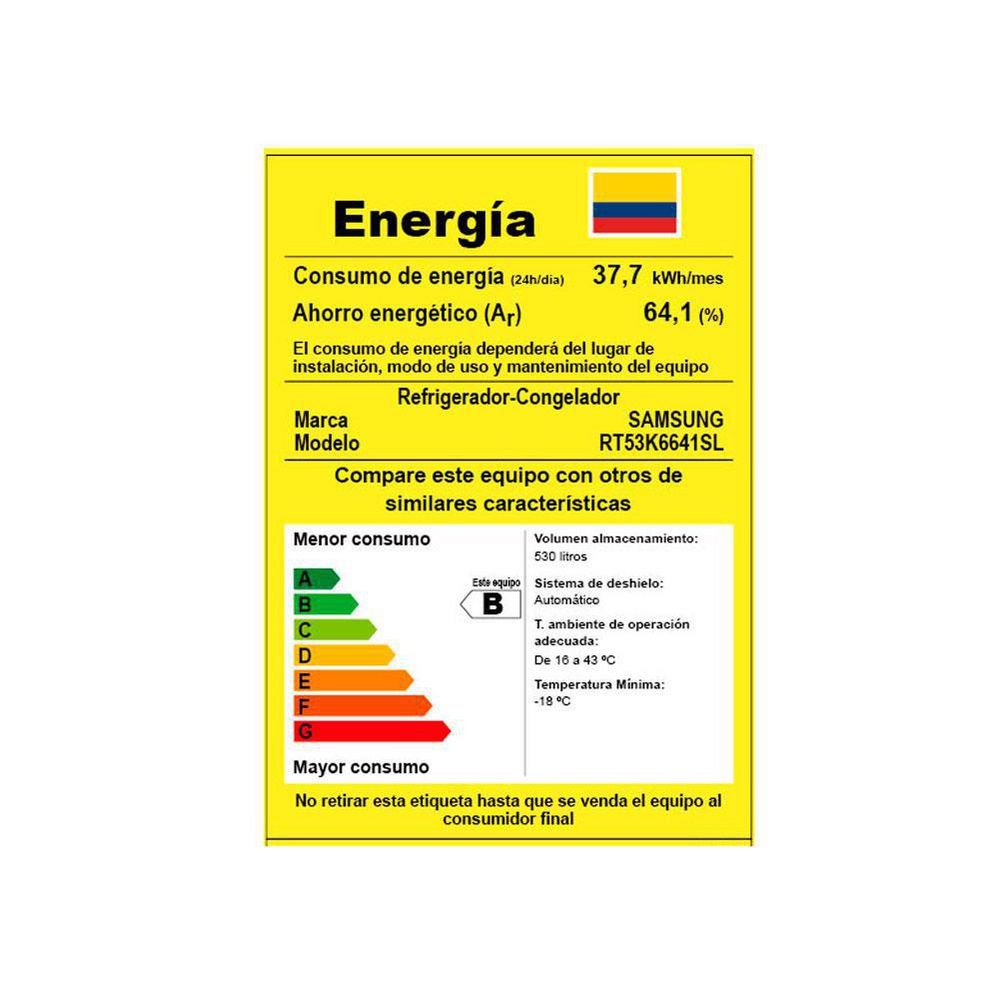 Nevera SAMSUNG Frost No Frost 530 Litros  RT53K6641 img #6