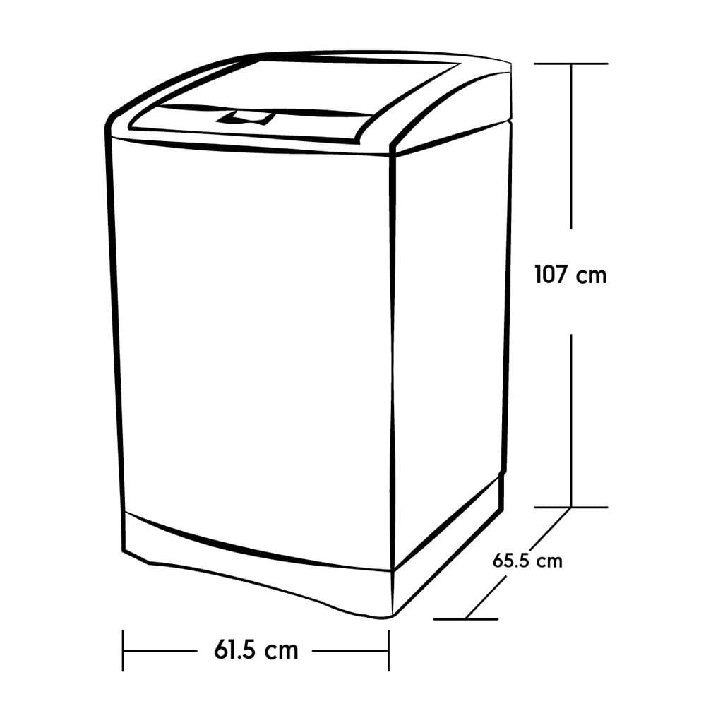 Lavadora ELECTROLUX Carga Superior 16 kg (35 lb) EWIB16D3C img #5