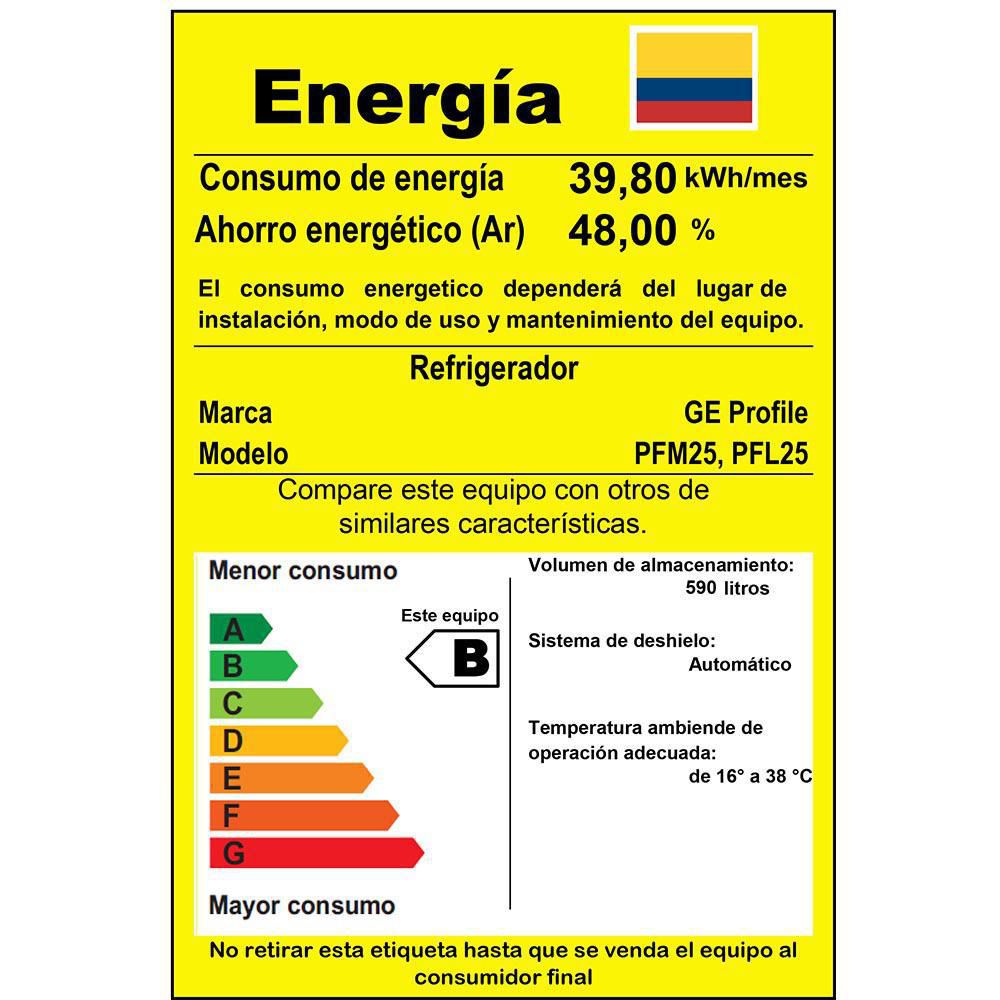 Nevecón GENERAL ELECTRIC Tipo Europeo 665 litros  PFM25LSKCS img #4