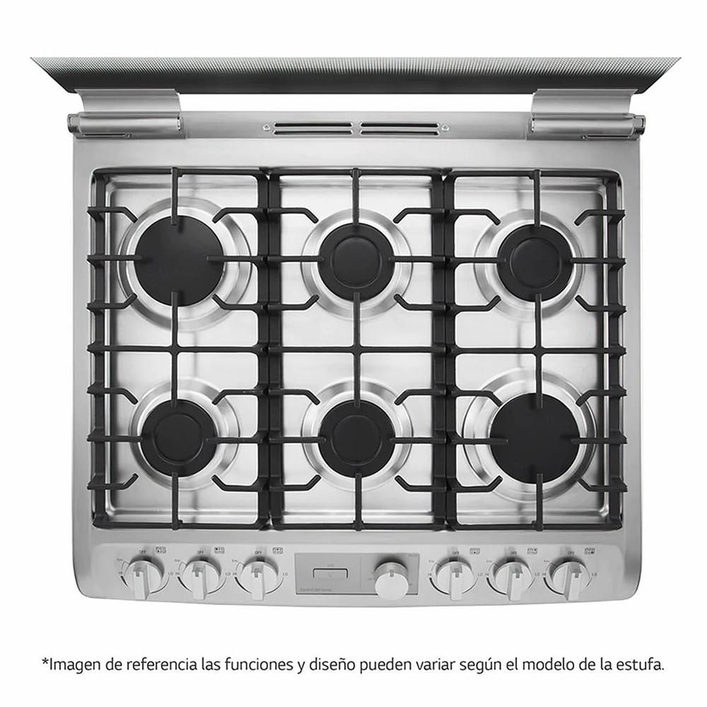 Estufa Gas natural LG  6 puestos RSG314MFS img #4