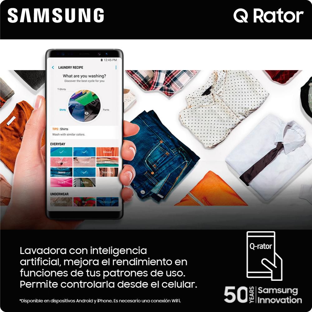 Lavadora secadora SAMSUNG    WD18N7510K img #3