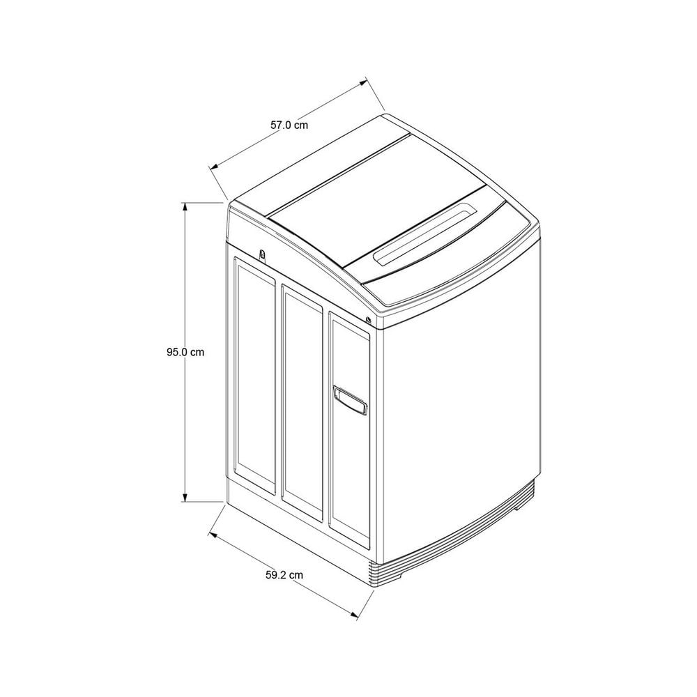 Lavadora WHIRLPOOL Carga Superior 12 kg (26 lb) WWI12ASHLS img #7