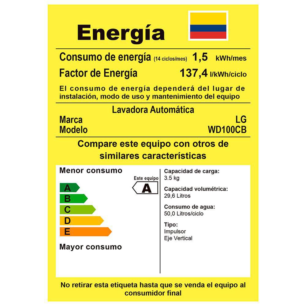 Lavadora secadora LG Eléctrica   TWD22B2SPK img #5