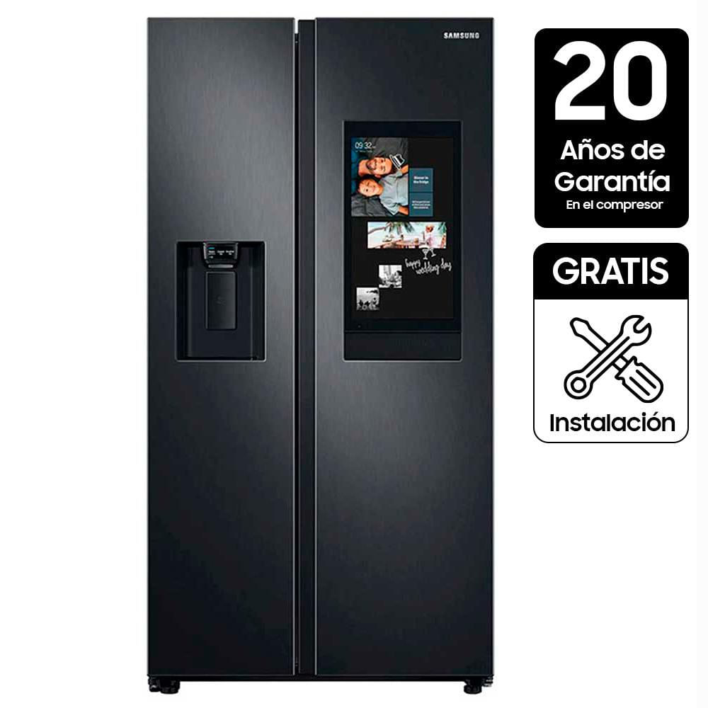 Nevecón SAMSUNG Side By Side 758 Lts Family Hub RS27T5561B Gris oscuro