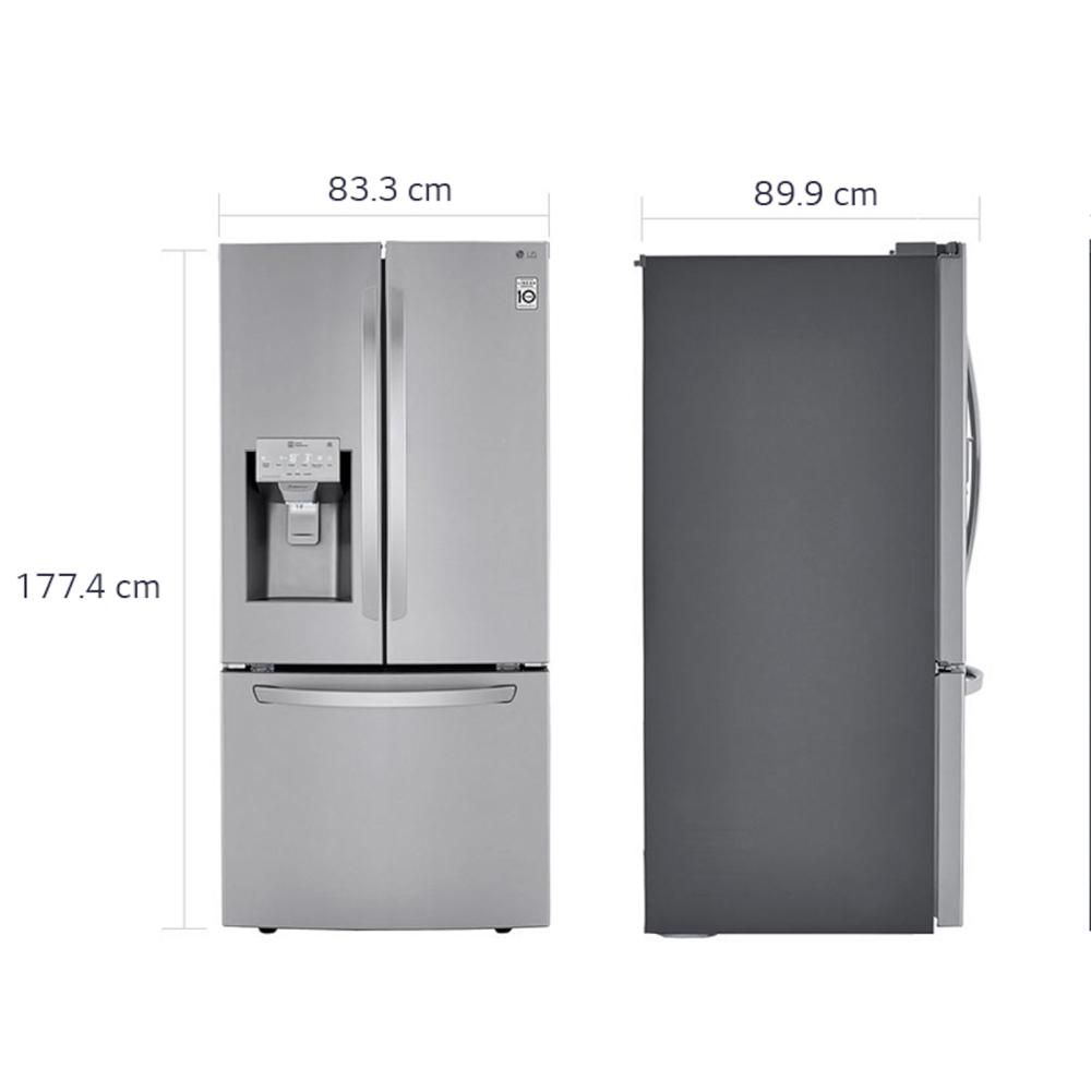 Nevera LG Tipo Europeo 733 Lts Bruto  590 Ltr Neto  LM65SGS.AS img #2
