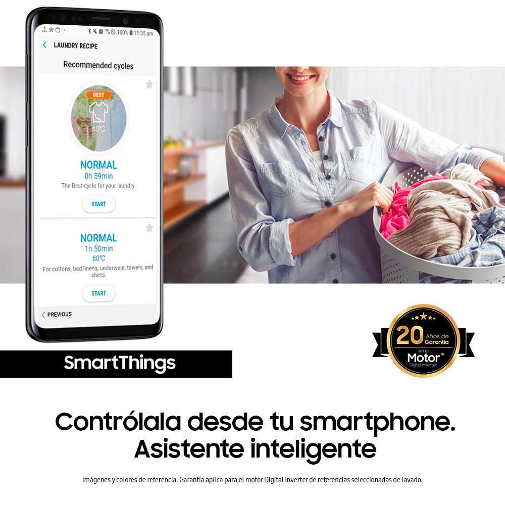 Lavadora SAMSUNG Carga Frontal 22 kg (48lb) WF22R627AP img #3