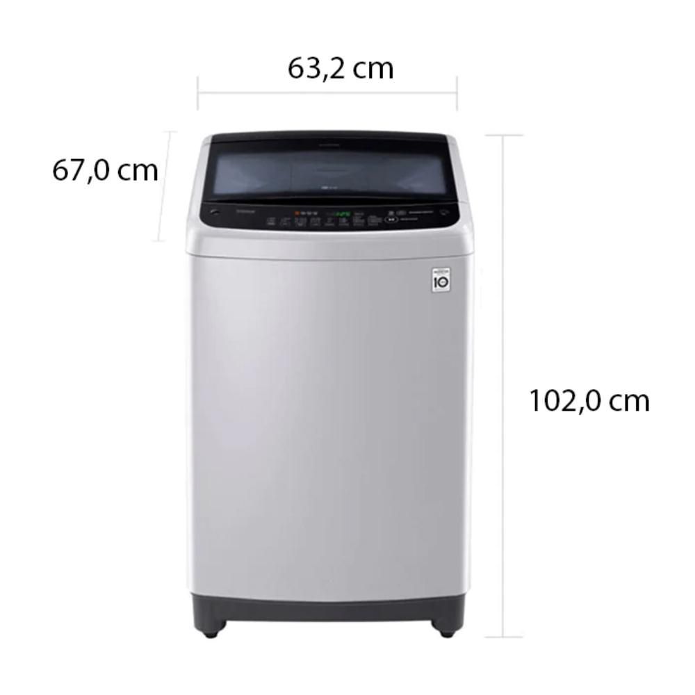 Lavadora LG Carga Superior 18 kg (40 lb) WT18DSBP.ASFECOL img #5