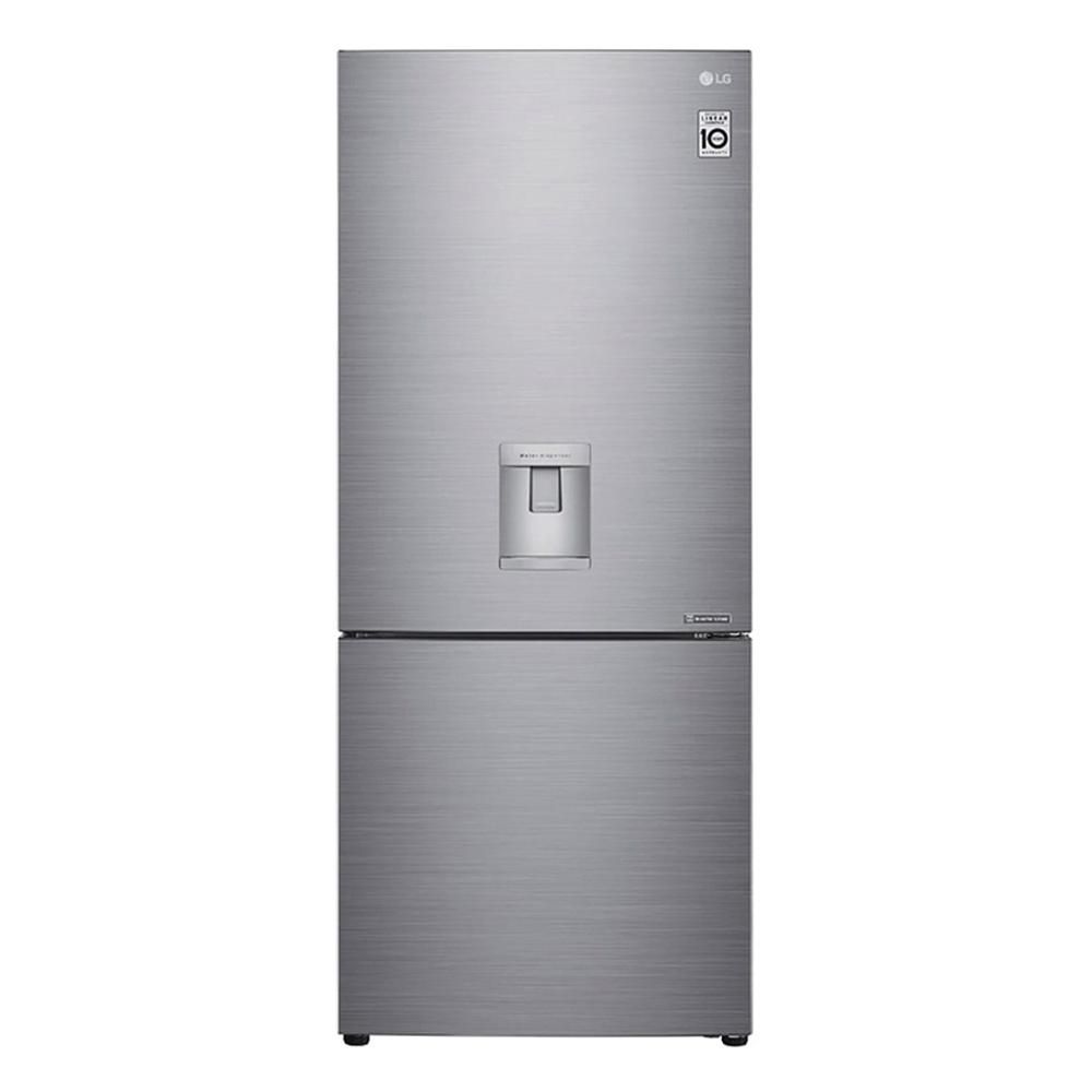 Nevera LG No Frost Congelador Inferior 420 Lts GB41WPPAP SILVER