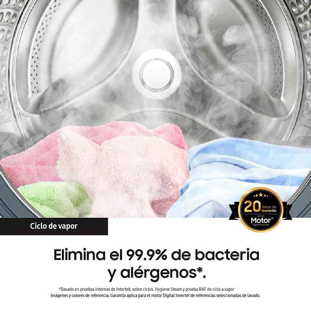 Lavadora Secadora  SAMSUNG Eléctrica 14Kg  WD14TP04DSX/CO Inox img #6